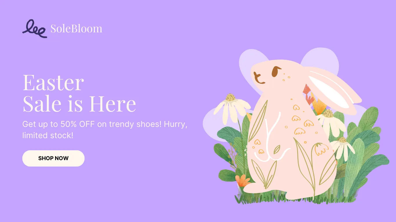 Easter Landing Page Template for Ecommerce Stores