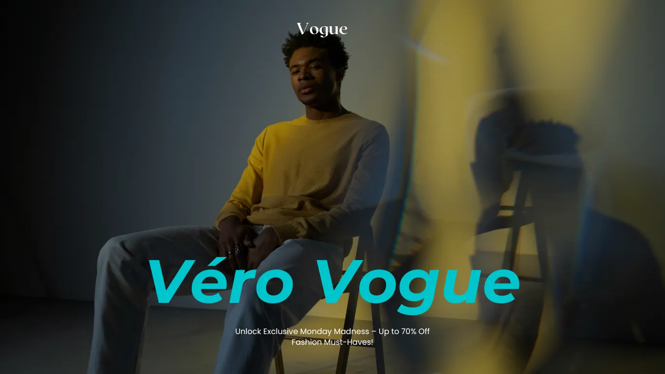 Cyber Monday Clothing Template