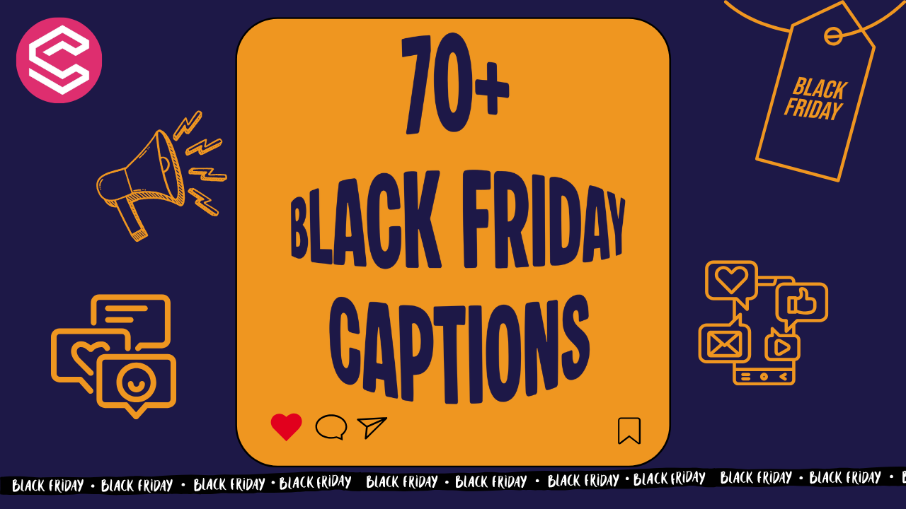 70+ Black Friday Captions, Quotes & Taglines for Ecommerce