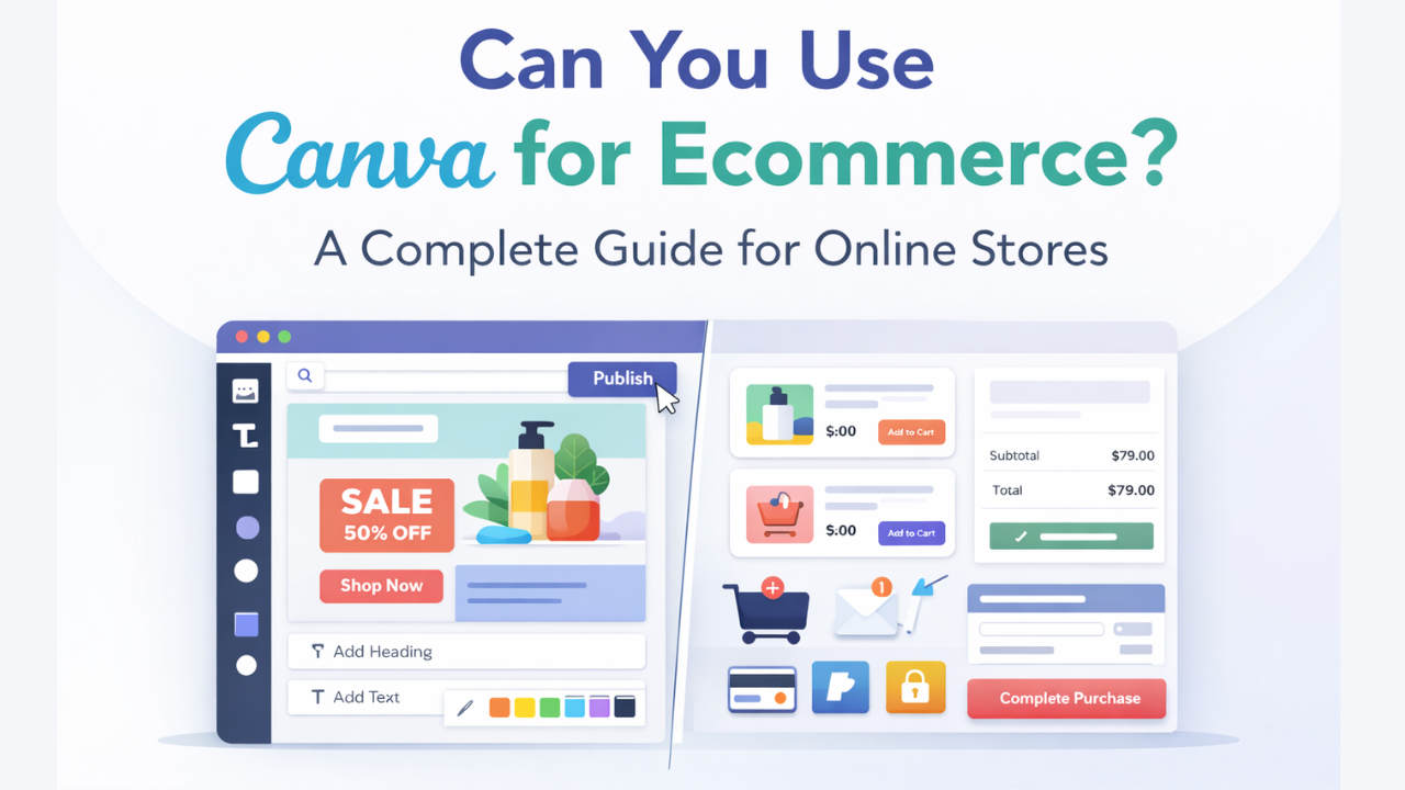 Can You Use Canva for Ecommerce? A Complete Guide for Online Stores