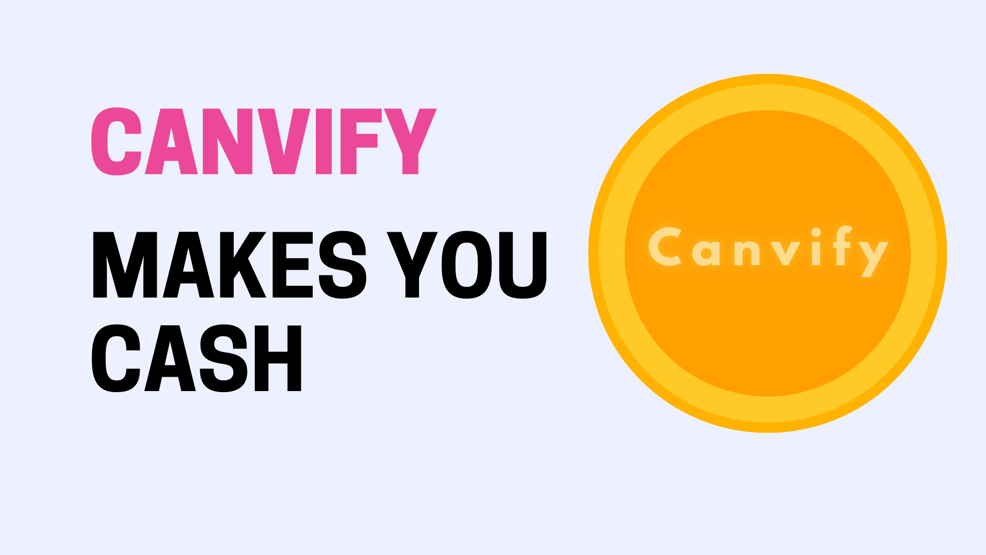 Canvify "can" make you money as well