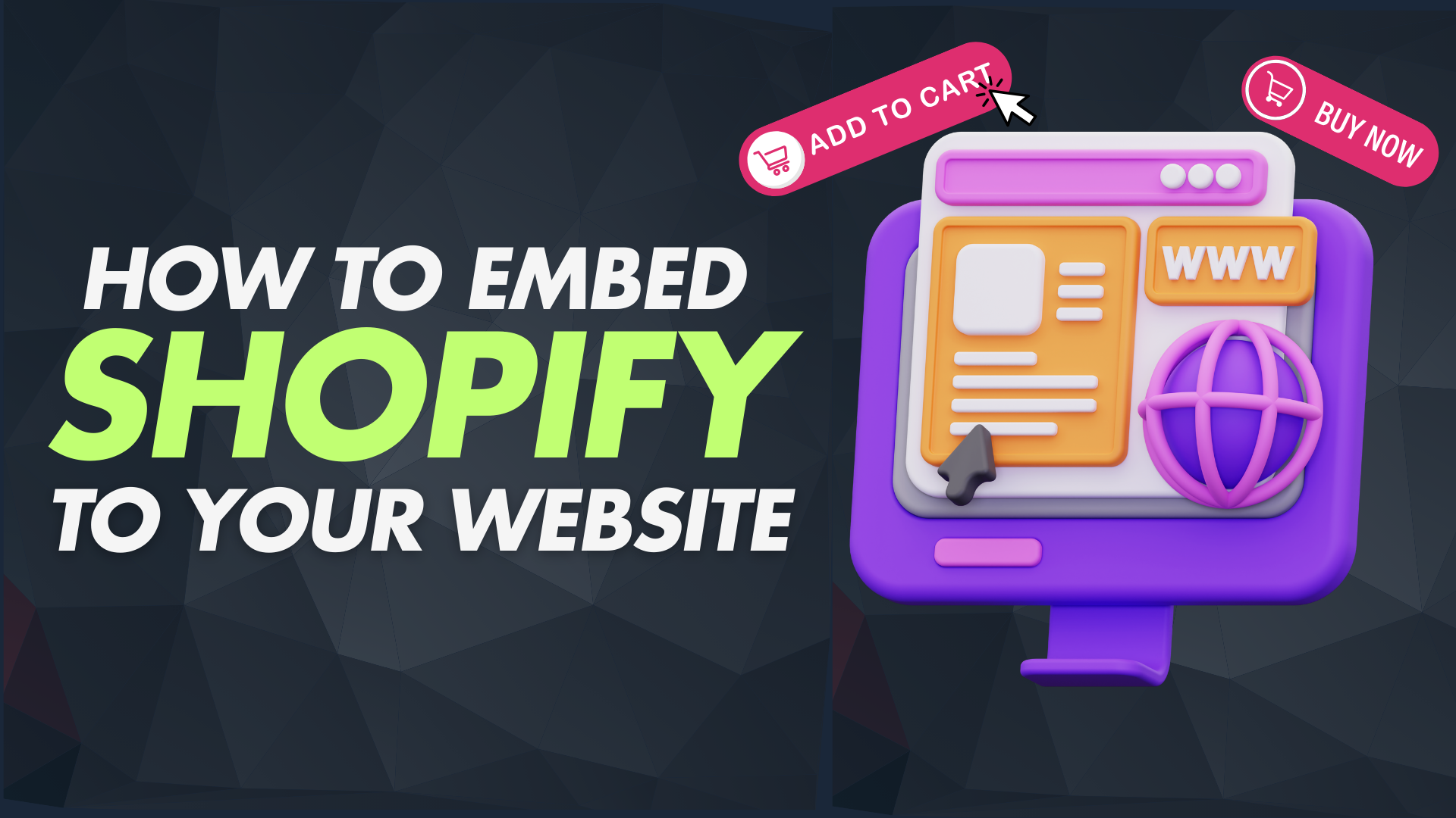 How Can I Embed Shopify Into My Website & Make Sales?