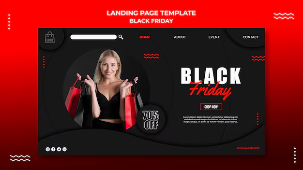 Black Friday Landing Page