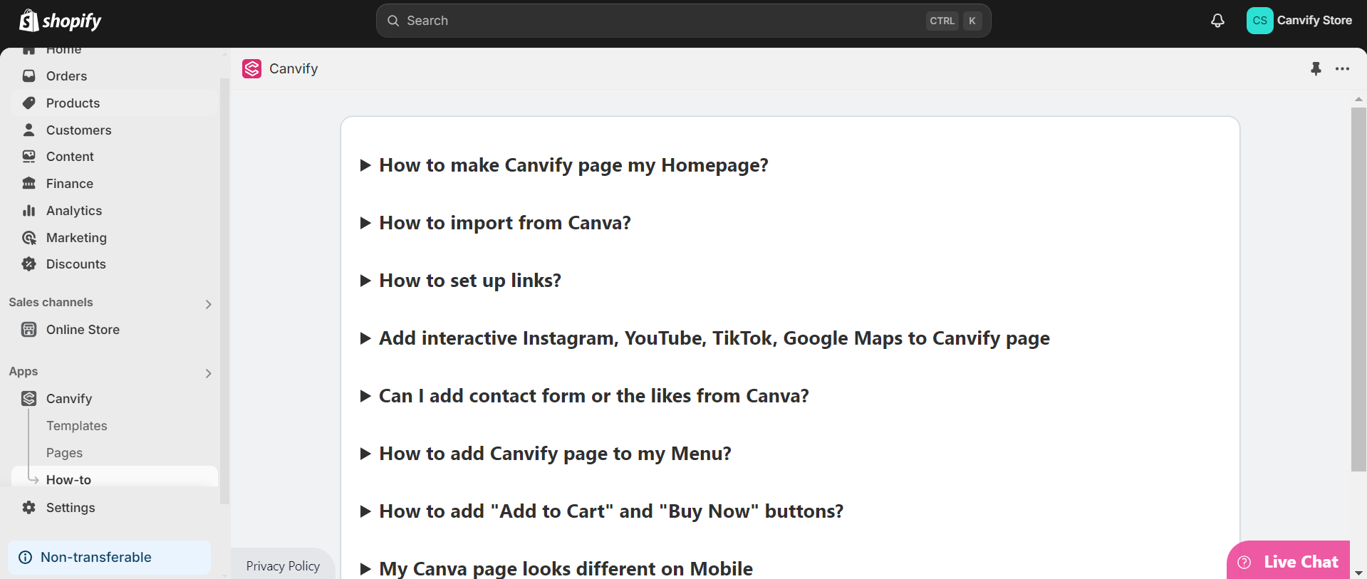 Canvify How-To