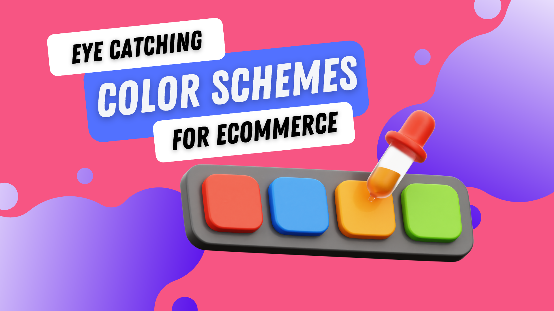 Eye-Catching Background and Text Color Combinations for Ecommerce Website | Website Color Schemes