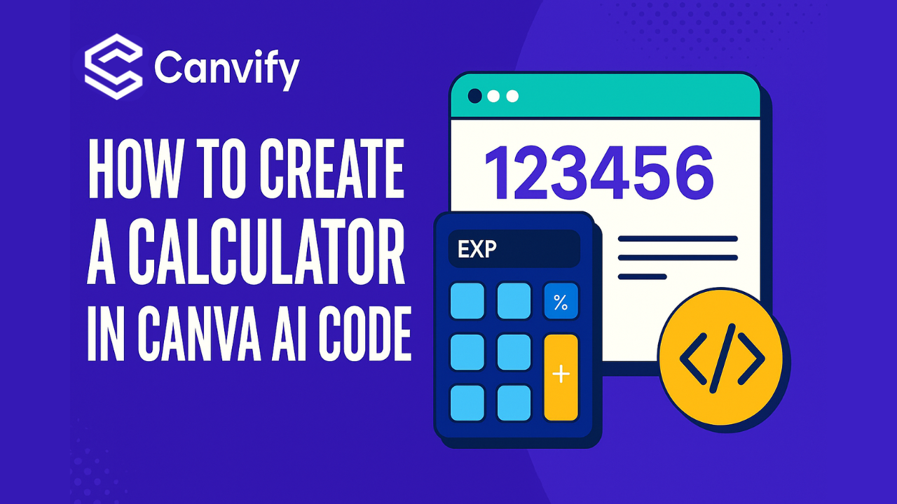 How to Create a Calculator in Canva AI Code | Ecommerce Calculator Guide