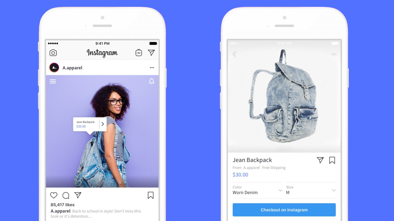 Instagram Shop Example