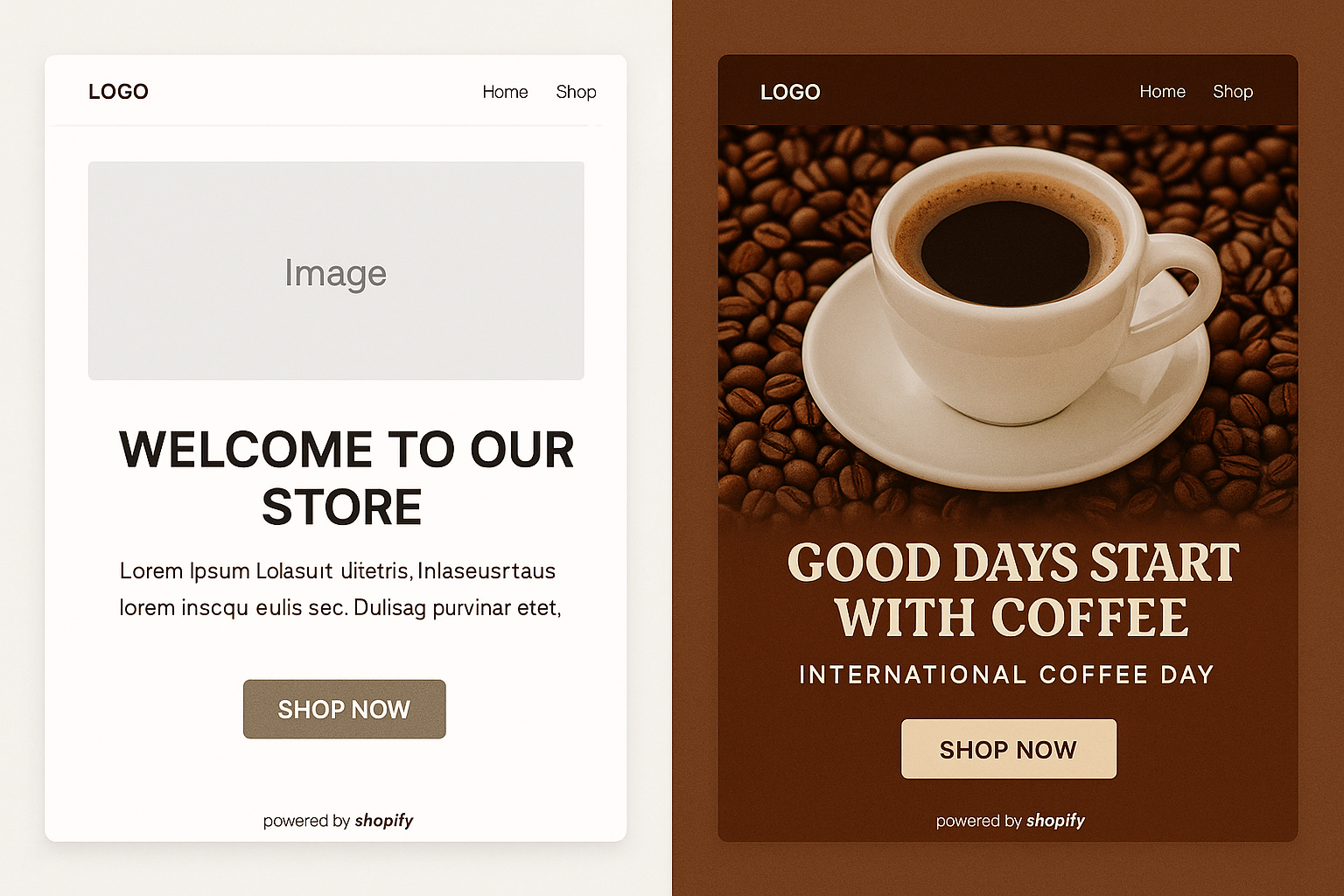 Coffee Day Page